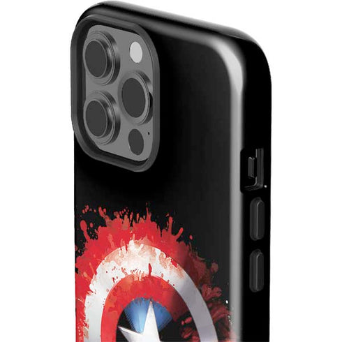 Marvel Captain America Star Shield iPhone 15 Pro Max Impact Case